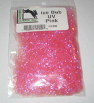 Ice dub Hareline UV fl hot pink
